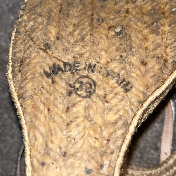 Franco Sarto Yara Espadrille Wedge Sandal Size 8 - Picture 7 of 7